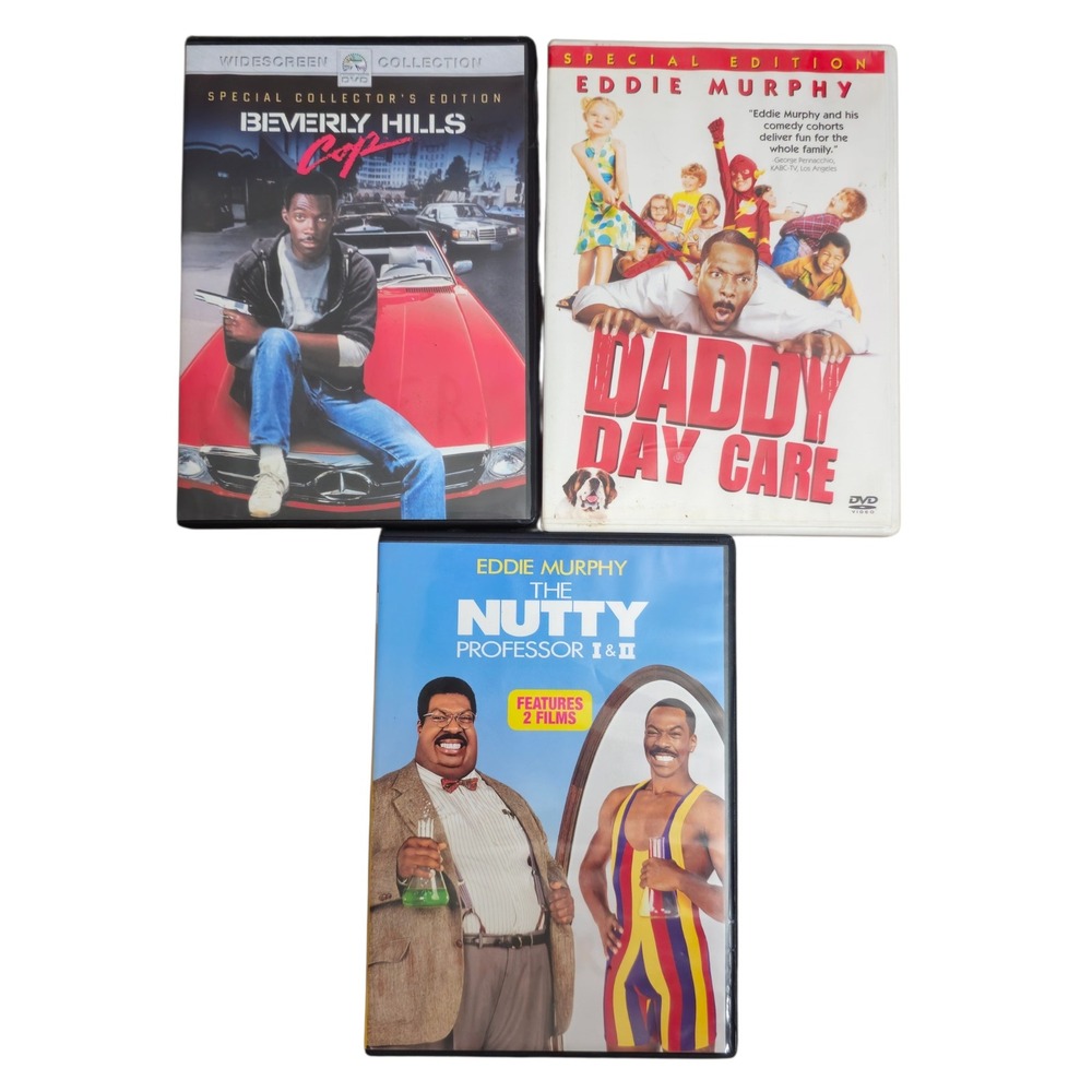 Eddie Murphy DVD Bundle OS Multicolor Good Comedy 4-Movie Collection